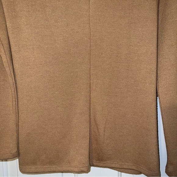 1. State Women’s Cross Front Knit Top in Wild Oak Sz M - Picture 10 of 11